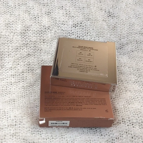 IL MAKIAGE Color Boss Squad Eyeshadow Palette in Workaholic, 1.5g X 4 6g… - Picture 13 of 15